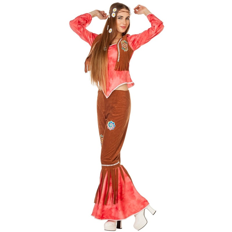Groovy hippie Namika ladies costume 34