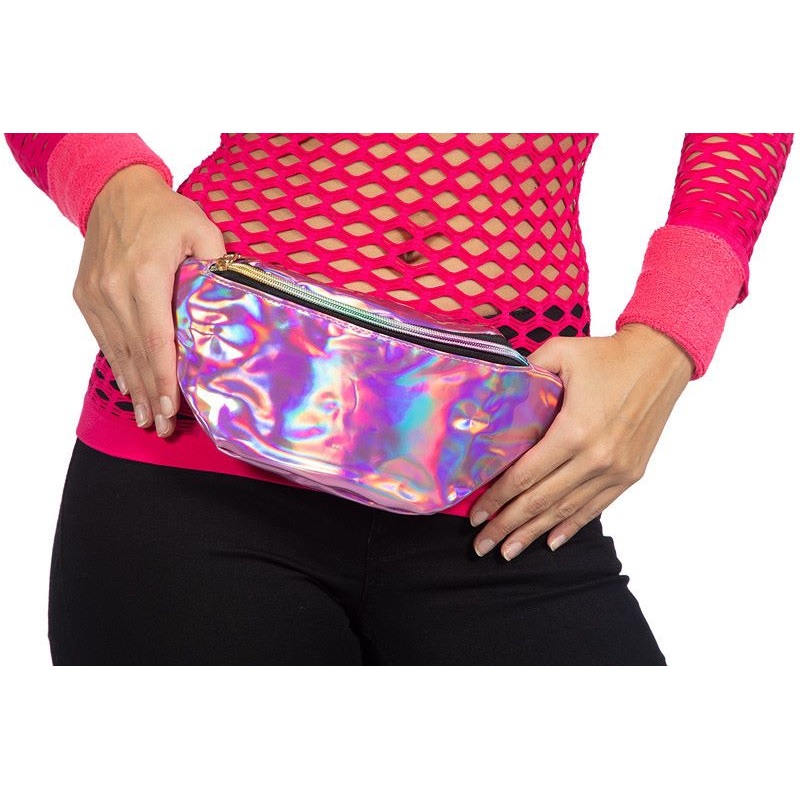 HoloHip belt bag in pink