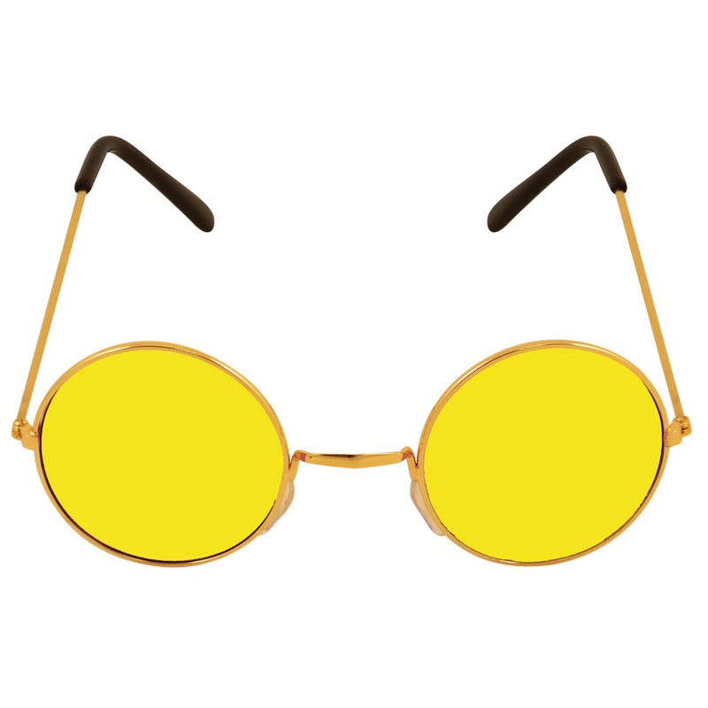 Lennon glasses gold-yellow