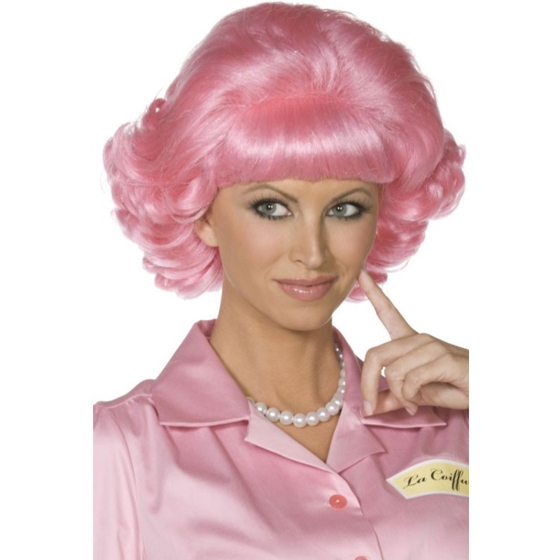 Pink short hair wig Tiffany