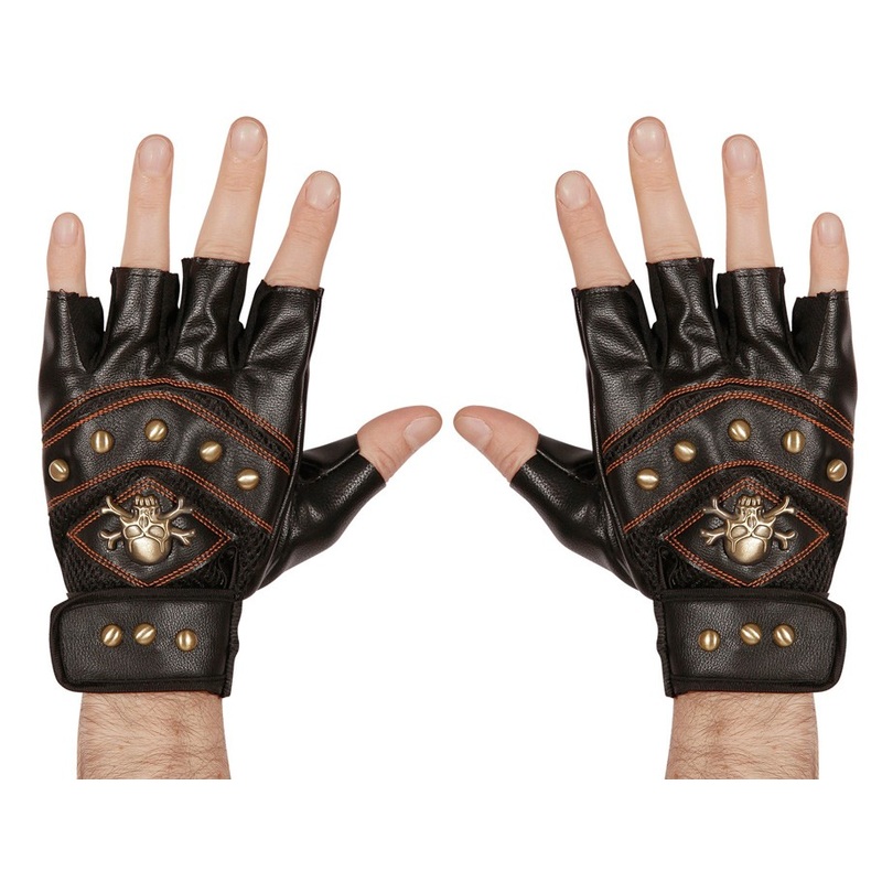 Rocker gloves fingerless