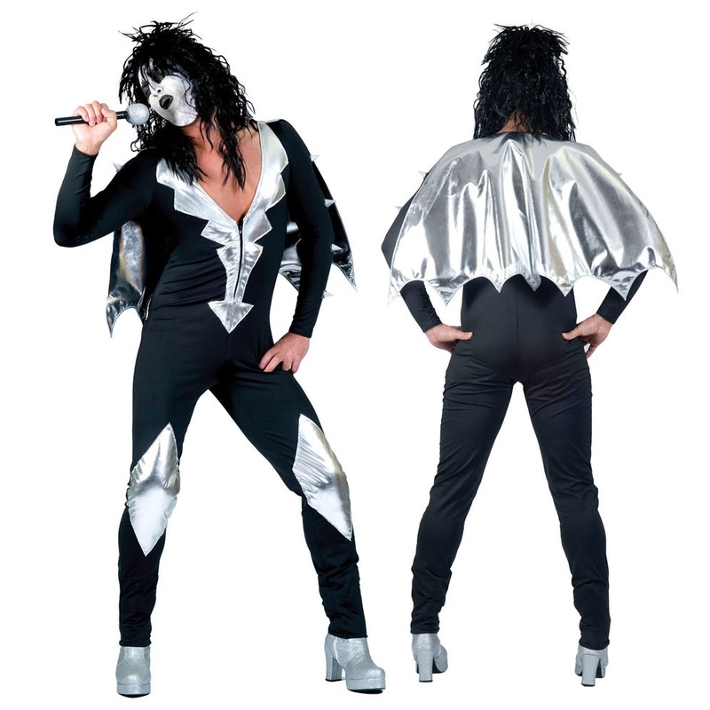 Rockstar Kiss 80s costume for men 52-54