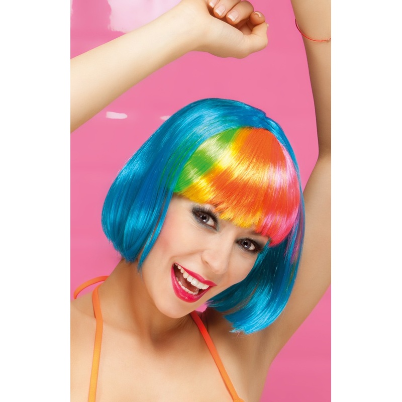 Zoey Candy Neon Bob Wig