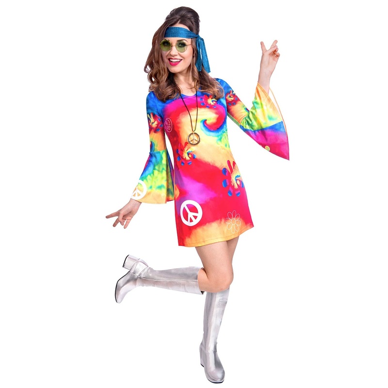 70s Groovy Girl ladies costume S