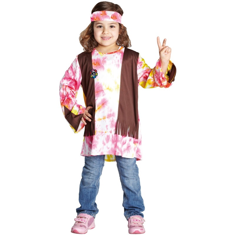 Chill times hippie costume for kids 104