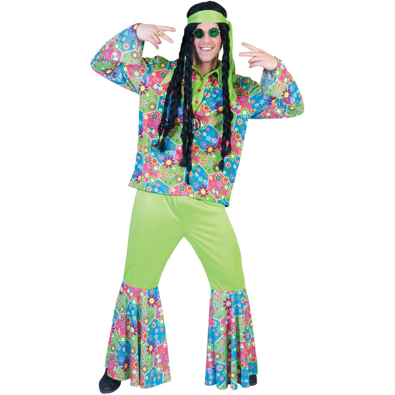 Herbert hippie men's costume 48-50
