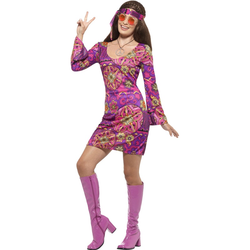 Hilda hippie ladies costume XS