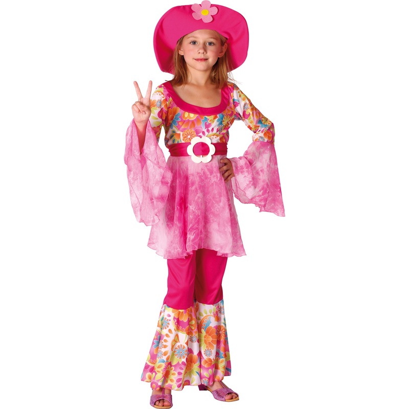Hippie diva child costume