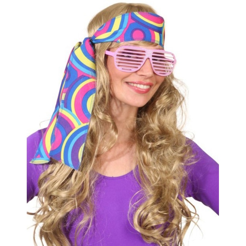 Hippie headband flower power