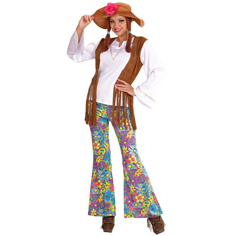 Hippie Love & Peace ladies costume S