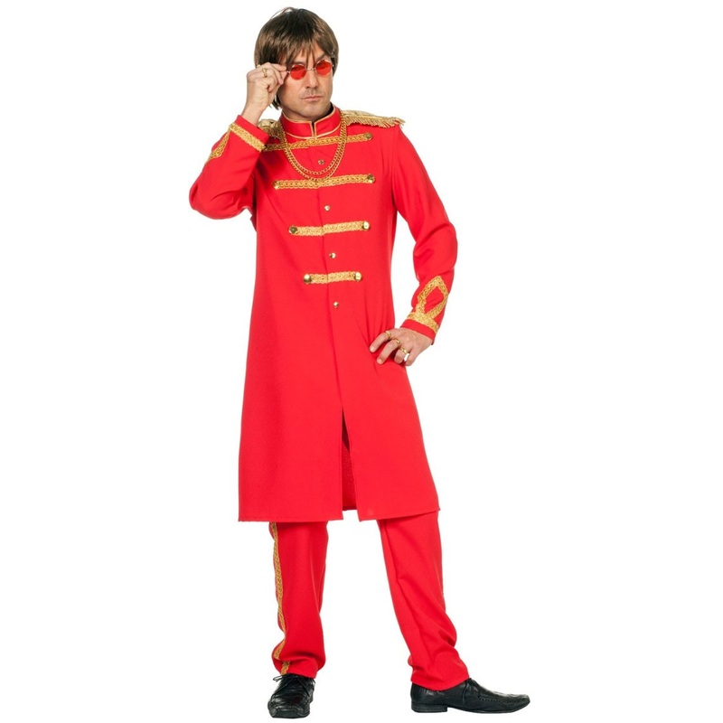 Red Sergeant Pepper costume 48