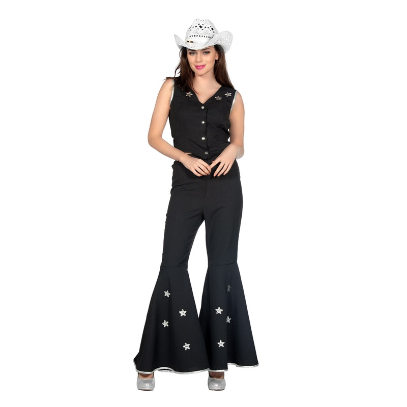 Western babe costume for women black 32