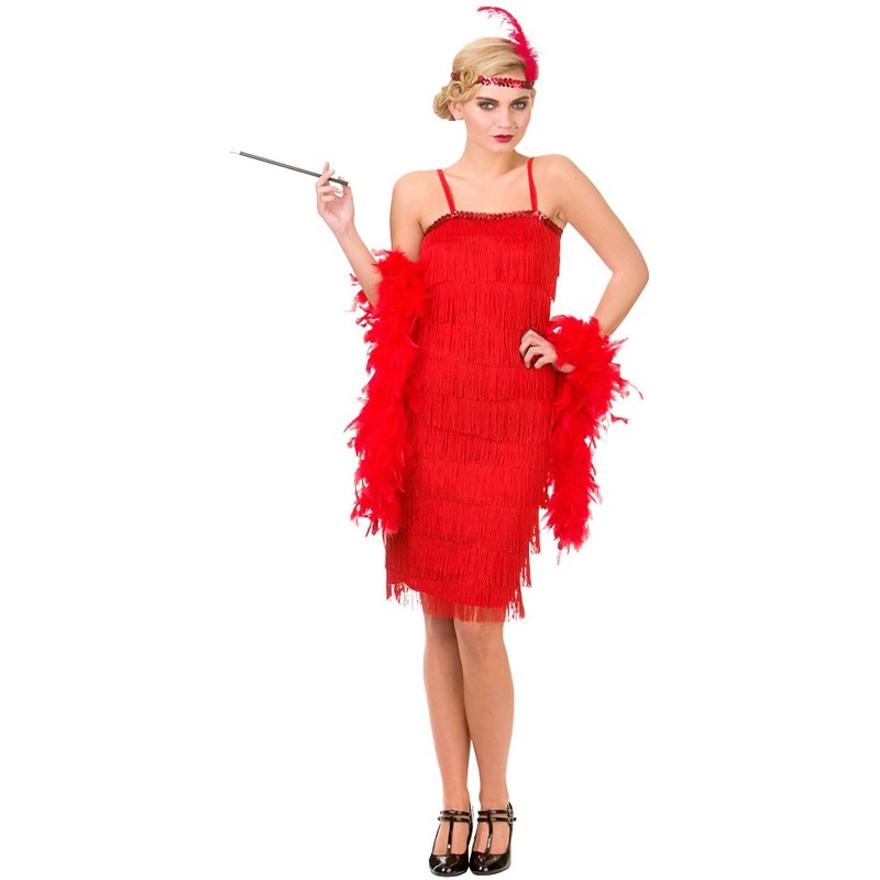 20s flapper costume Sidney red XS