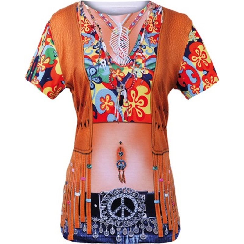 3D Flower Power Shirt for women S