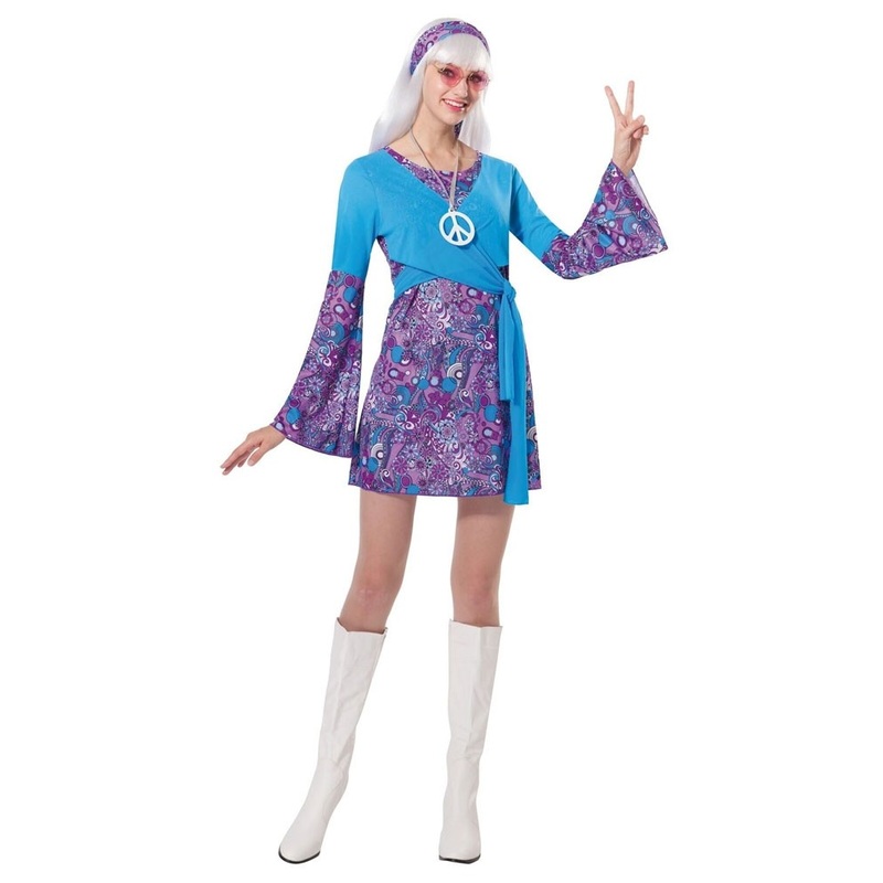 70s hippie Schlager ladies costume XS