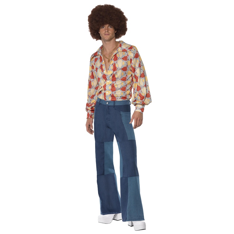70s retro mens costume M