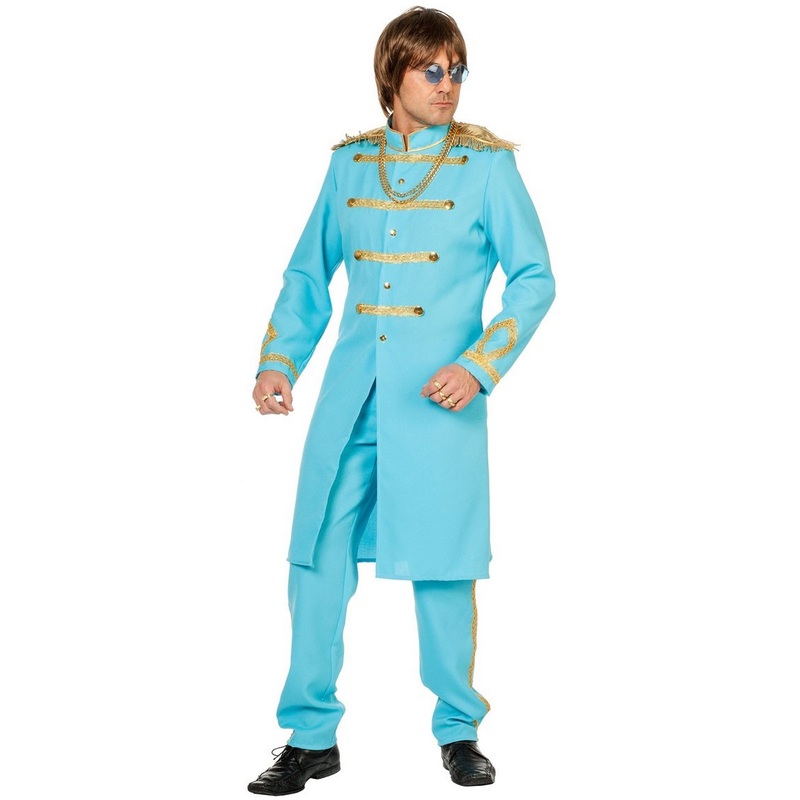 Blue Beatles Pepper men's costume 48