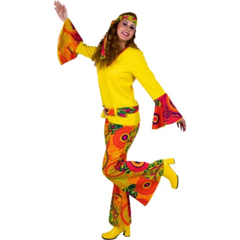 Cheerful hippie costume 34-36