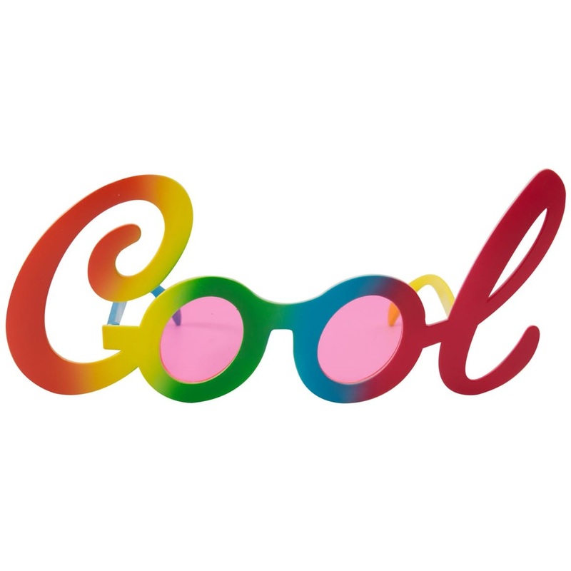 Cool Rainbow Party Glasses