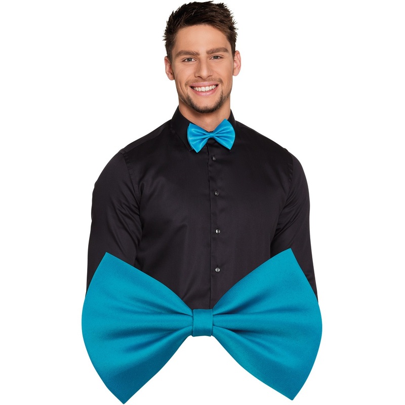 Elegant bow tie blue