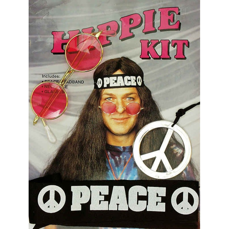 Hippie boy costume set