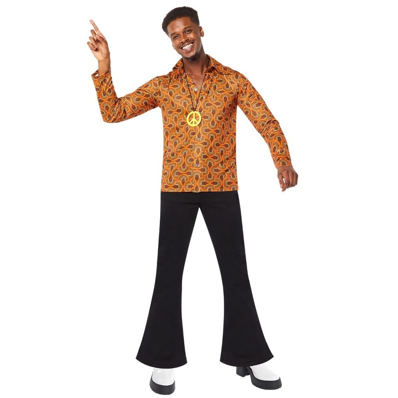 Hippie Disco Dancer Shirt Men's S