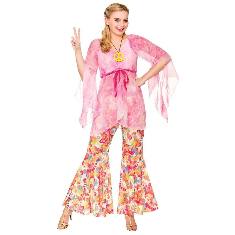 Hippie Sandy ladies costume S