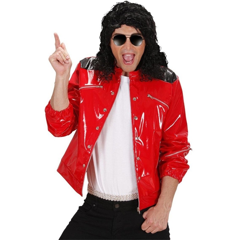 King Of Pop Vinyl Jacket Red S