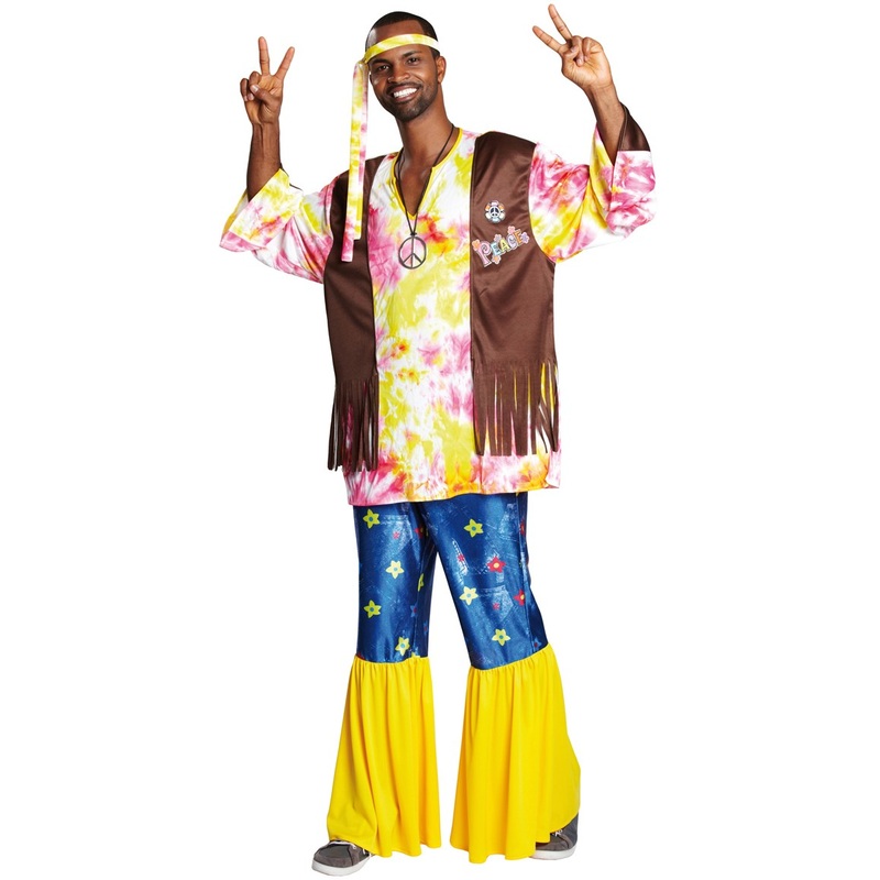 Mr Hippie Peacemaker men's costume 48