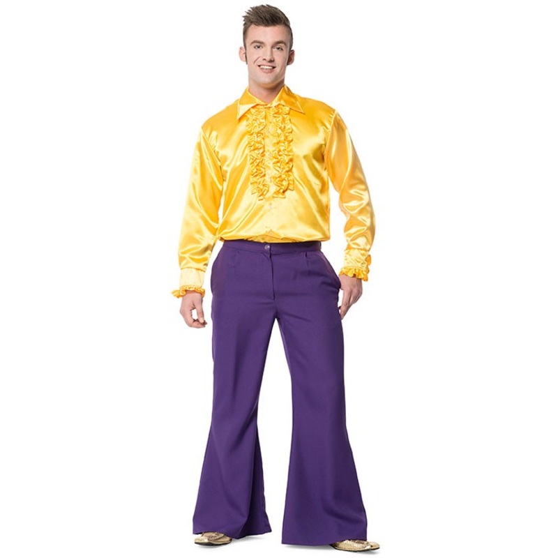 Trumpet Bell Bottoms Purple Premium 46