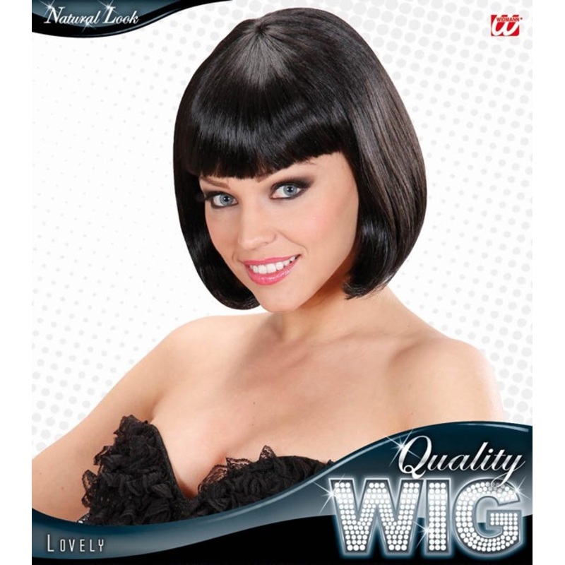 Women's bob wig black