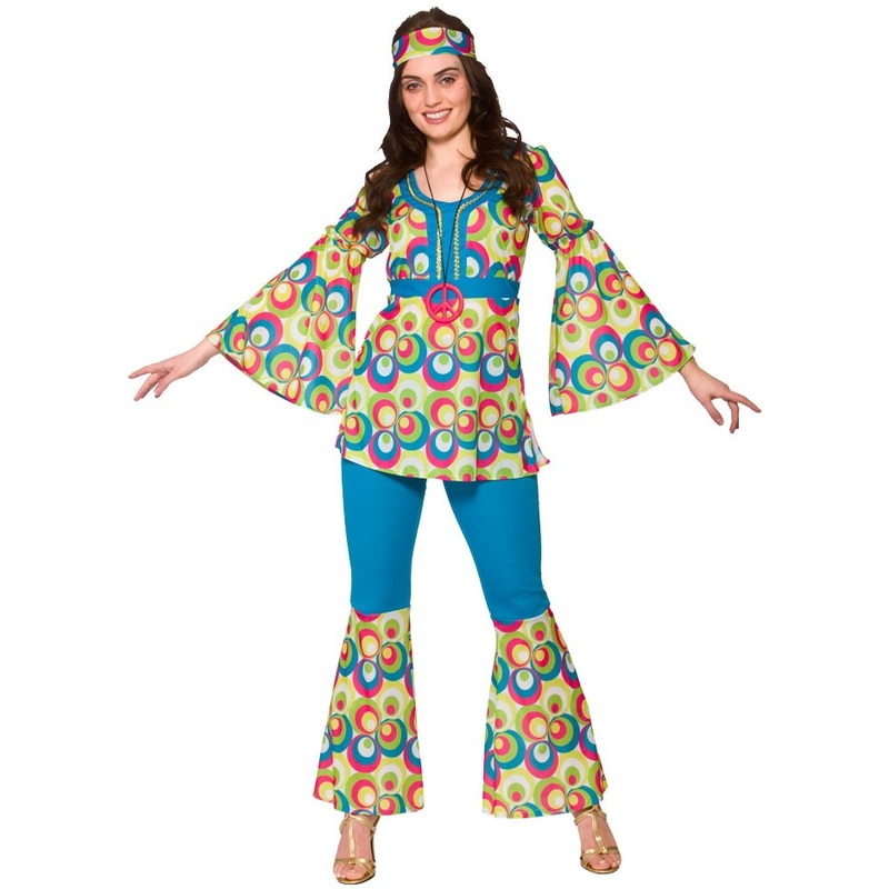 Woodstock hippie costume Mia XS