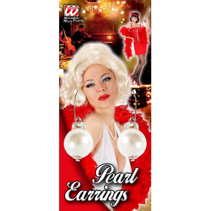 20's style pearl earrings