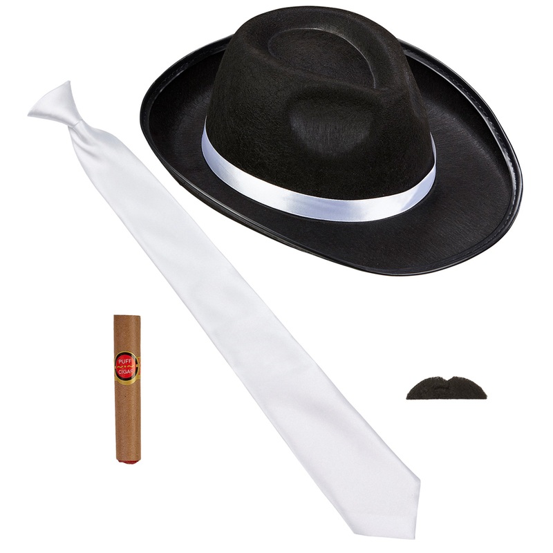 20s gangster accessories set 4 pieces