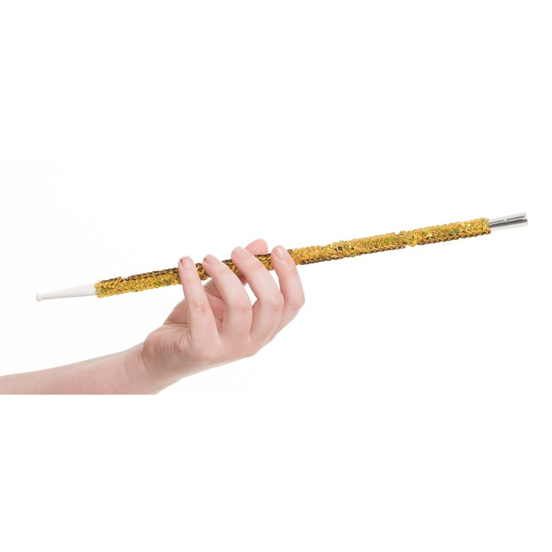 20s sequin cigarette holder gold