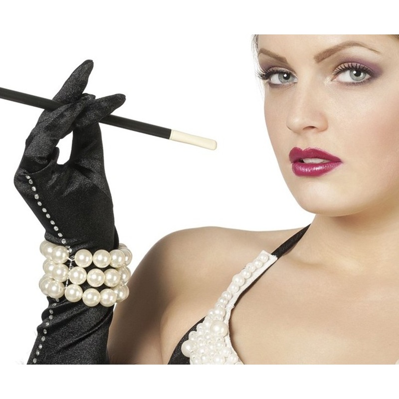 3-row 20s pearl bracelet ladies