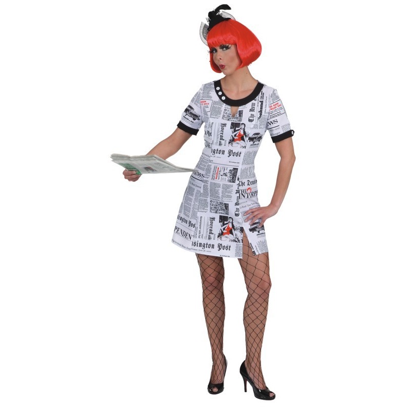 Creative journalist dress 36