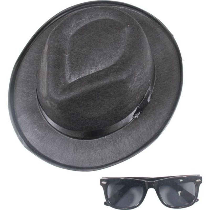 Feel the funk hat and sunglasses