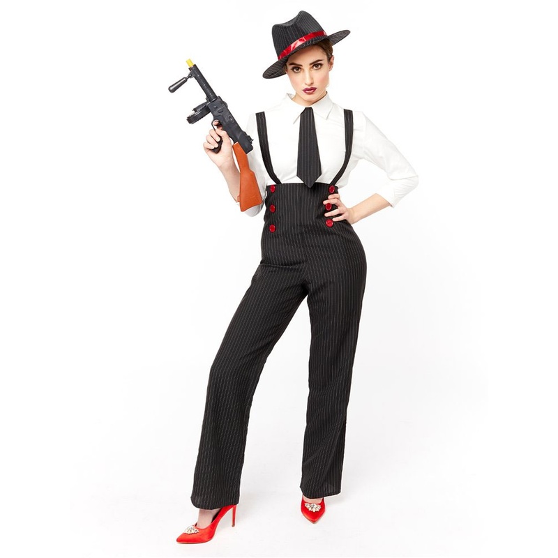 Gangster Lady Clarice Ladies Costume S