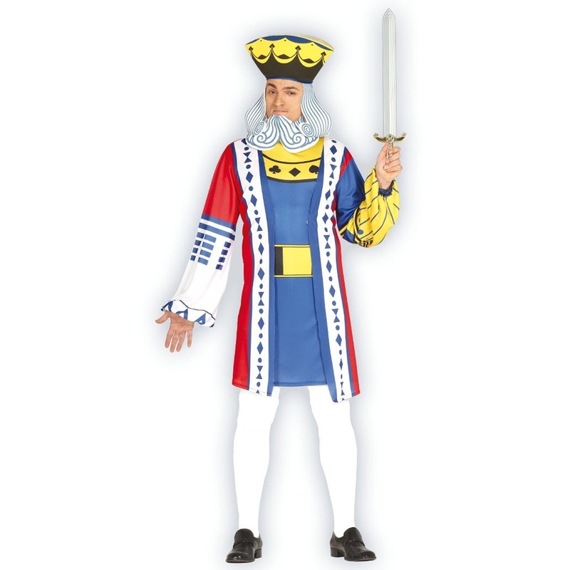 King of the cards men's costume