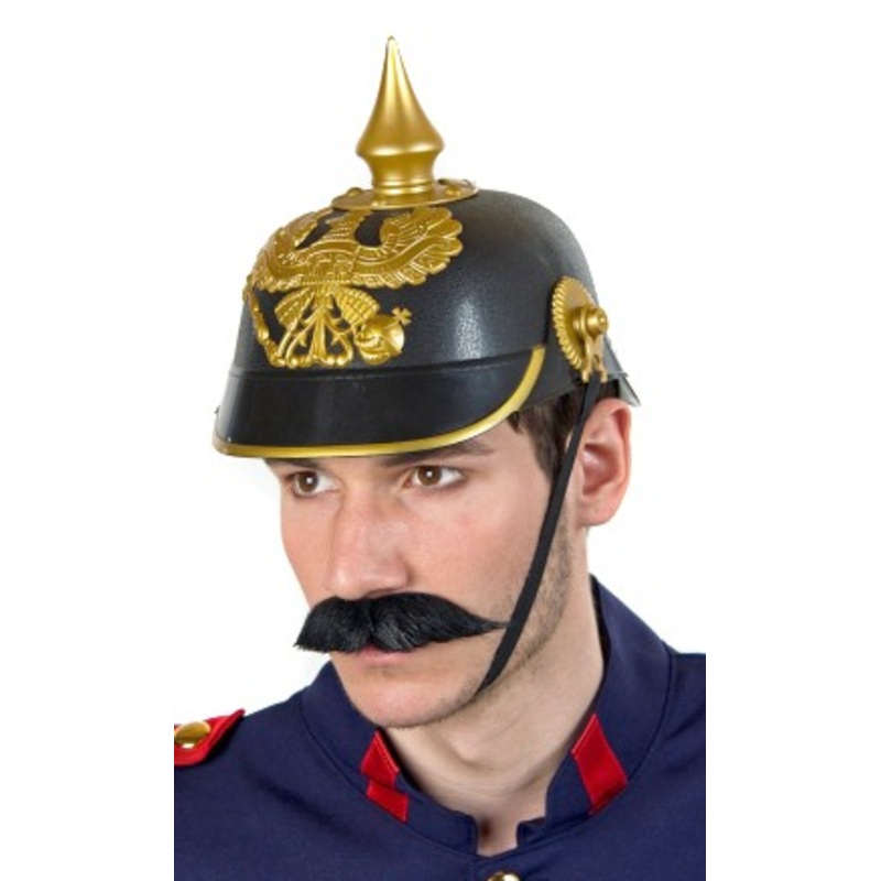 Prussian Pickelhaube black
