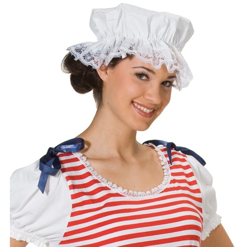 Vintage bathing cap white