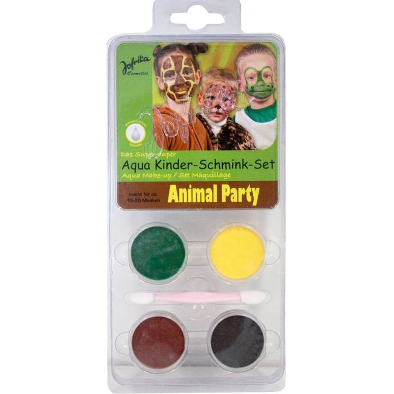 Animal aqua children's make-up set