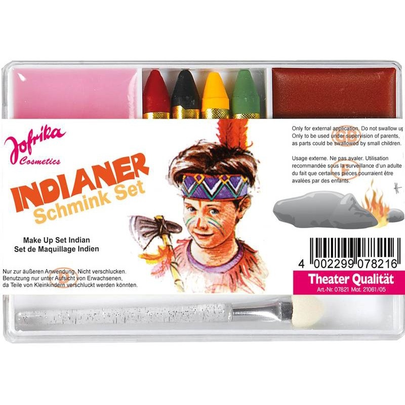 Apache Indian make-up set