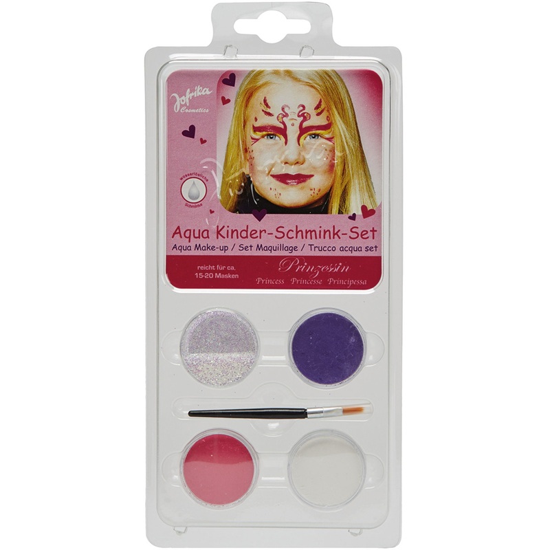 Aqua make-up colors princess