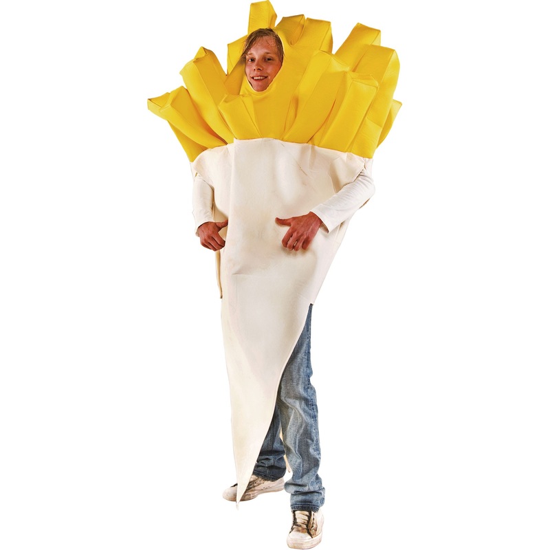 Bag of french fries costume