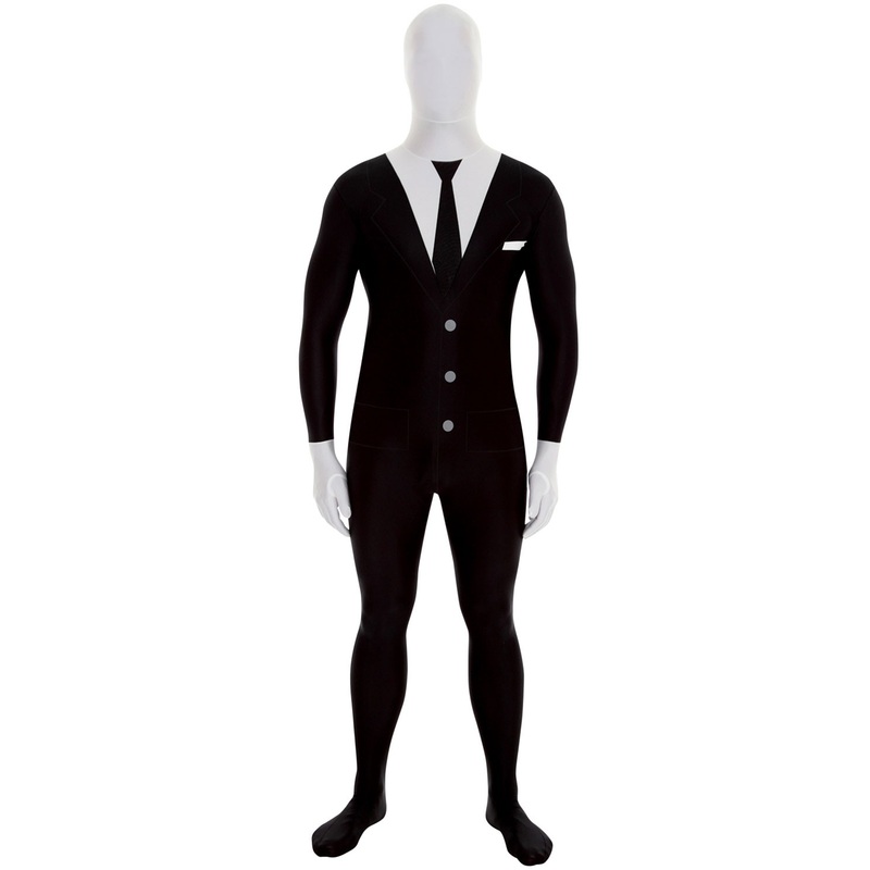 Black morphsuit suit M