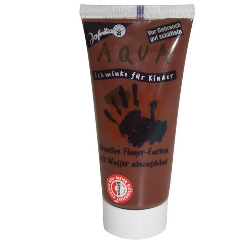 Brown aqua children's make-up