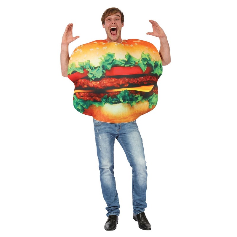 Double cheeseburger mens costume