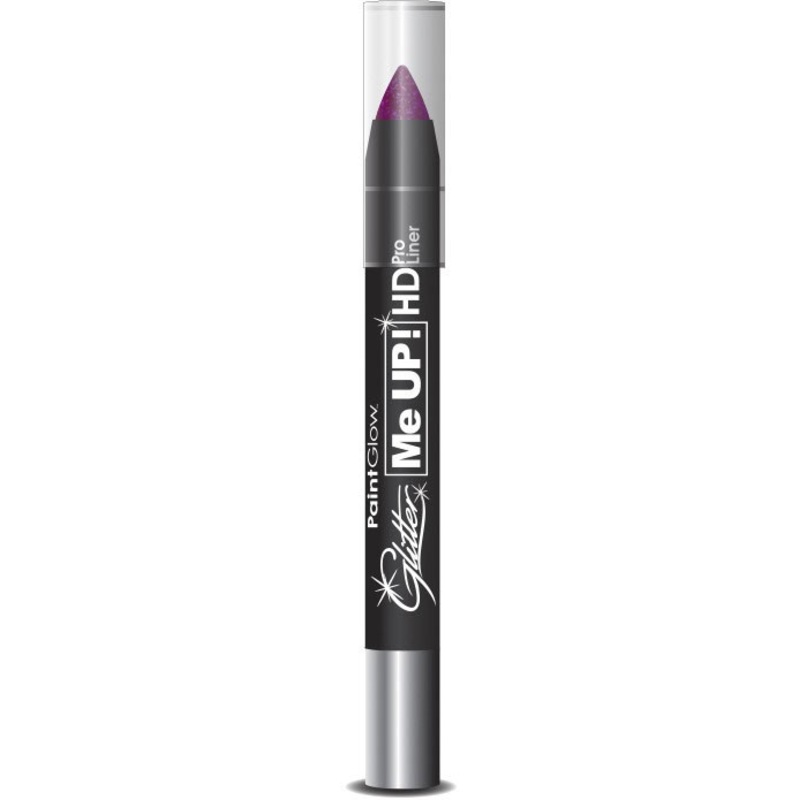 Glitter HD make-up stick in fuchsia